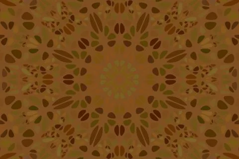 Dynamic geometrical colorful round pattern background design Stock Illustration