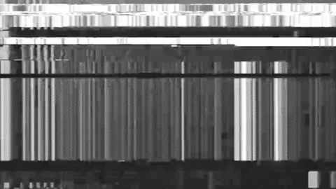 Dynamic Glitch Art Featuring Abstract Lines Pixels and Distorted Visuals In.. Stock Footage 311793651