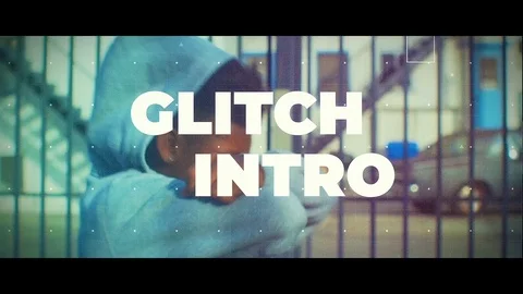 Dynamic Glitch Slideshow Stock After Effects