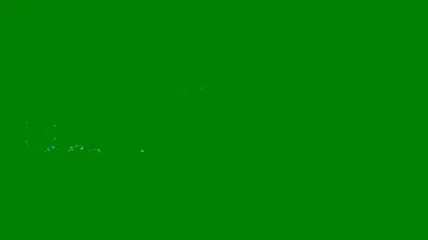 A dynamic glowing arc effect transitioning across green screen perfect Stock Footage 301386397