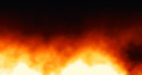 Dynamic glowing flames against dark background イラスト素材