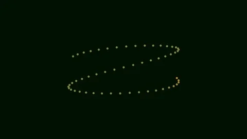 Dynamic glowing gold infinity symbol looping motion on dark backdrop Stock Footage 341059057