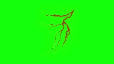 Dynamic glowing green screen fire effect with ethereal blue and purple flames Stock Footage 339487309