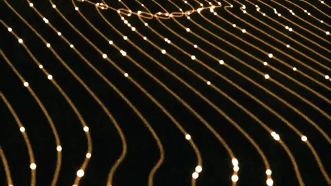 Dynamic glowing lines particles abstract technology background digital data.. Stock Footage 327528472