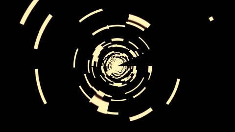 Dynamic Glowing Spiral of Light with Fluid Motion Vidéo 291082455