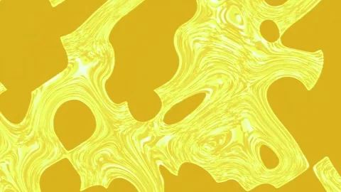 Dynamic Gold and Yellow Fluid Animation Stock Footage 325031804
