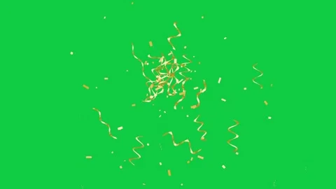 Dynamic Gold Center Burst Motion Graphics Loop with Greenscreen Background Stock Footage 339301983