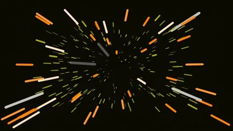 Dynamic golden burst abstract particle explosion effect for motion graphics Stock Footage 342161158