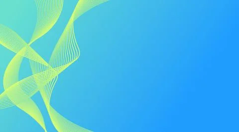 Dynamic Gradient Wave Lines Background For Promotion Product Stock-Illustration