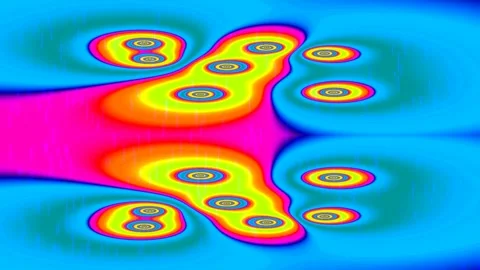 Dynamic gradient wave pattern, abstract flow background design for technology Stock Footage 336259139