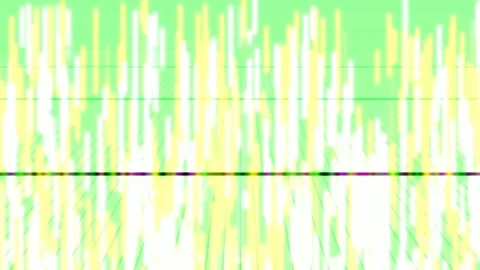 Dynamic gradient wave texture: Bright abstract colors overlaying luminous e.. Stock Footage 339499389