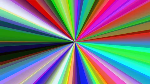 Dynamic Gradient Waves with Smooth Transitions Stock Footage 294135815