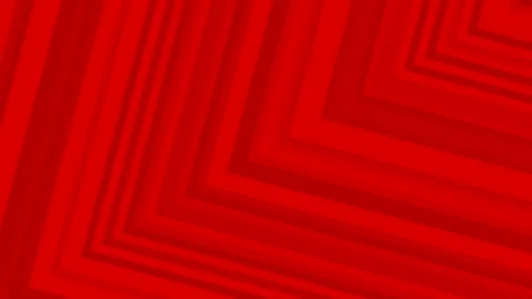 Dynamic graphic composition, angular red layers create energetic mazelike Stock Footage 324857197