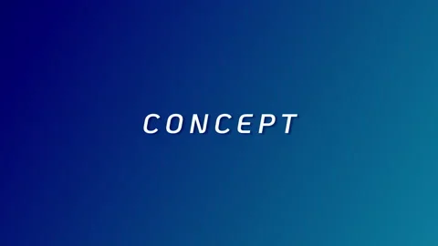 Dynamic graphic motion concept showcase digital space visual art modern Stock Footage 318459692