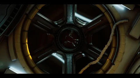 Dynamic Gravity Room Scene in High-Tech Space Station 스톡 동영상 115309208