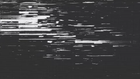Dynamic Gray Glitch Screen with Distortion and Static Noise Stock Footage 337497582