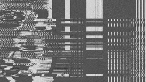 Dynamic Grayscale Dither Pattern with Noisy Static and Glitch Distortions a.. Stock Footage 311531678