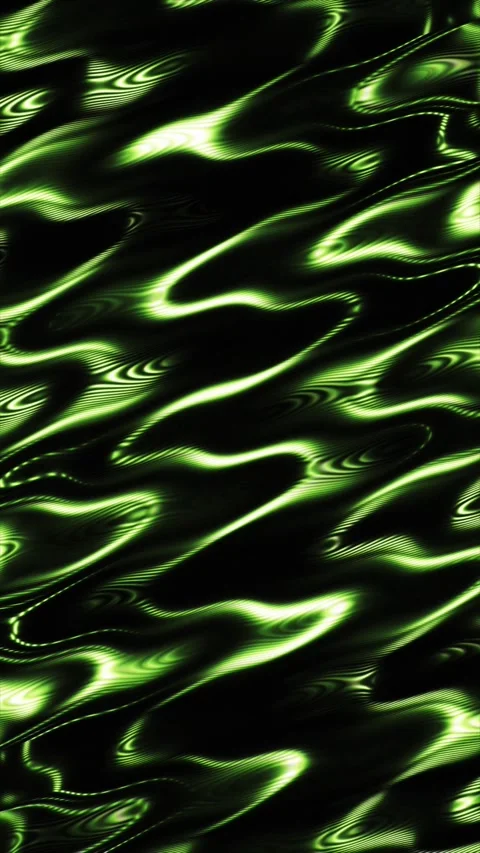 Dynamic green abstract background flows with smooth waves Stock Footage 314622457