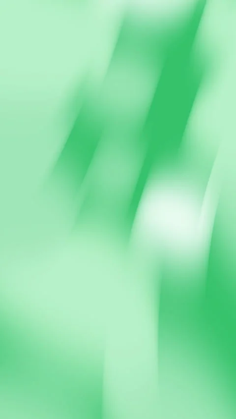 Dynamic Green Abstract Background with Smooth Blurry Light Streaks Stock Footage 327334867