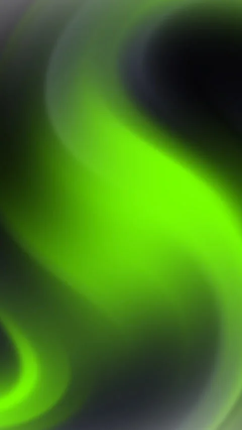 Dynamic Green and Black Abstract Liquid Flowing Gradient Background Stock Footage 325639594