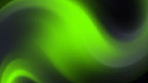 Dynamic Green and Black Fluid Waves Motion Graphics Abstract Background Stock Footage 325639593
