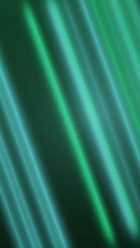 Dynamic Green and Blue Lines Ascending Against a Dark Background Stock Footage 327941506