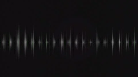 Dynamic green and white lines create an abstract, flowing wave pattern Stock Footage 326176745