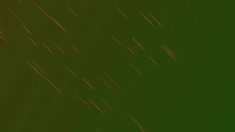 Dynamic green background with vibrant orange light streaks Stock Footage 325768798