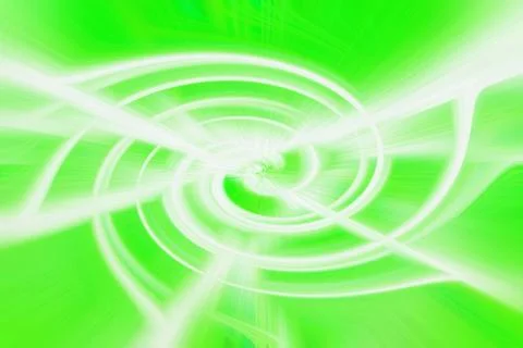 Dynamic green blue magic design round whirl amidst abstract twirl spiral ro.. Stock Illustration