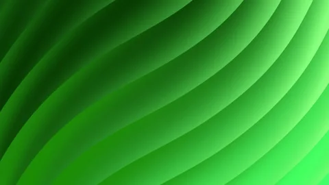 Dynamic green gradient texture featuring flowing lines and soft transitions Stock Footage 292485196