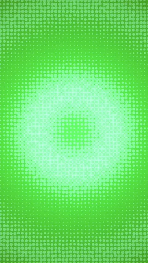 Dynamic green halftone gradient transitions for creative projects Stock Footage 327942373