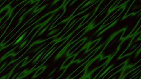 Dynamic Green Light Pattern with Bright Lines and Abstract Metallic Reflection Video stock 337955818