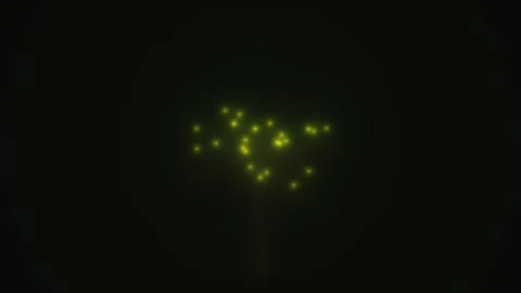 Dynamic green light patterns for live visuals and concerts Stock Footage 337828778