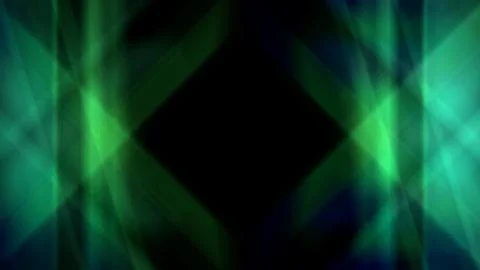 Dynamic green light streaks create abstract, futuristic background for modern Stock Illustration