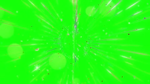 Dynamic green neon light explosion with radial burst effects for modern visuals Видео 347182534