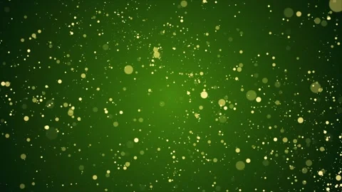 Dynamic green particles background Stock Footage 292012972