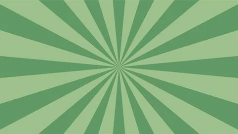 Dynamic Green Radial Burst Background for Design Projects. Stock Illustration
