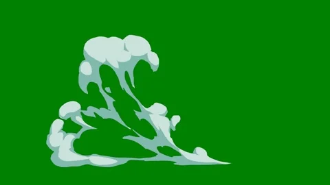 A dynamic green screen effect with swirling lines that evoke energy Stock Footage 301387213