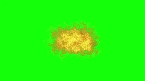Dynamic green screen fire effect with glowing embers and vibrant flames Stock Footage 339557065