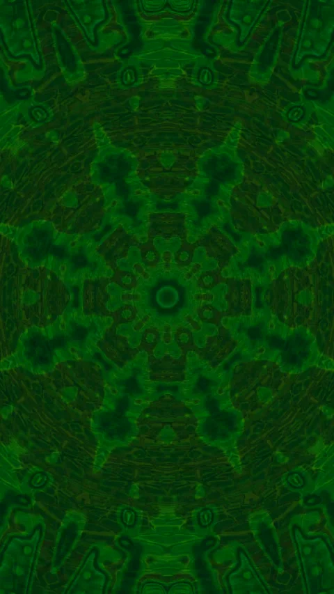 Dynamic green tunnel video loop creates immersive visual experience for scr.. Video stock 321567327