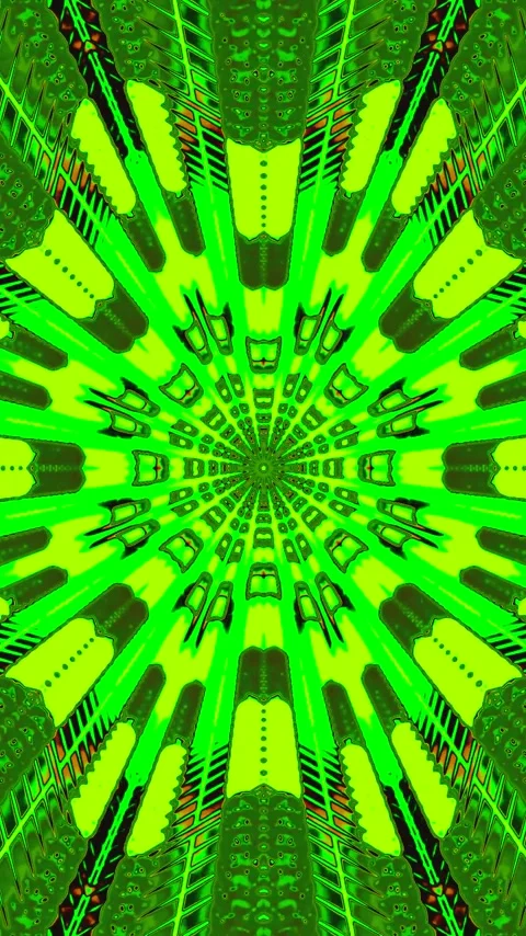 Dynamic green tunnel video loop creates immersive visual experience for dig.. 스톡 동영상 321569533
