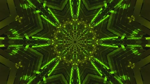 Dynamic green tunnel vj loop that creates an immersive digital experience w.. Stock Footage 319426046