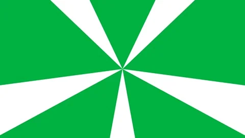 Dynamic Green White Radial Transition Overlay Motion Graphic Element. Stock Footage 340124606