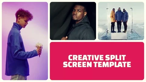 Dynamic Grid Slideshow Catálogo de After Effects