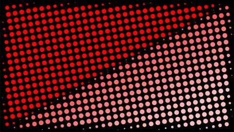 Dynamic halftone background featuring a striking red dot pattern with a gra.. イラスト素材