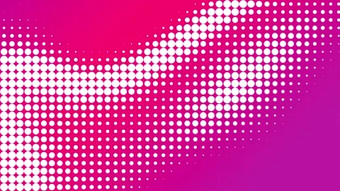 Dynamic Halftone Pattern on Gradient Background Stock Footage 311820356