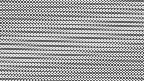 Dynamic Hexagonal Patterns with Shiny Metallic Texture Video stock 291089809