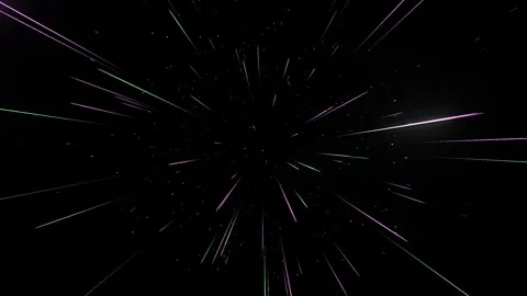 A dynamic high-speed visual effect unfolds against a deep inky black background Stock Footage 340141943