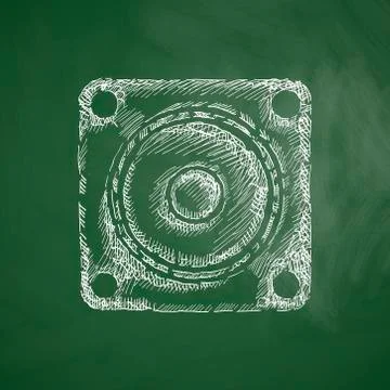Dynamic icon Stock Illustration