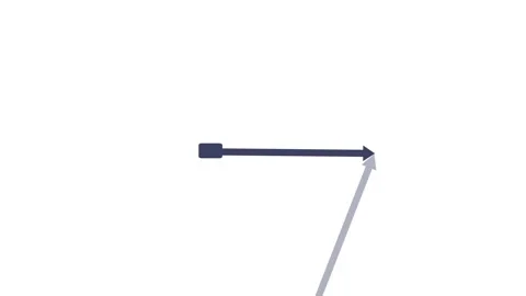 A dynamic illustration of an arrow flying swiftly Stock Footage 315478989